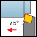Ext 75° App 90° Square