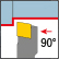 Ext 90° App 80° Diamond