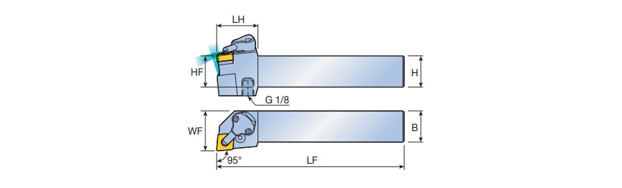 PCLNL 2525 M12-TB