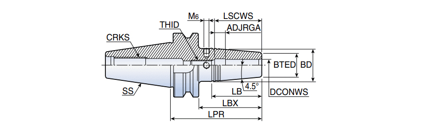BT40 SRKIN 8X90