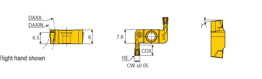 ‎TDFX 3E-0.3-D24R TT9080