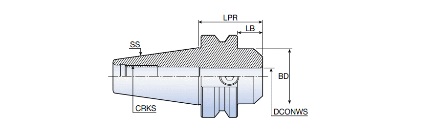 BT40 EM 20X45