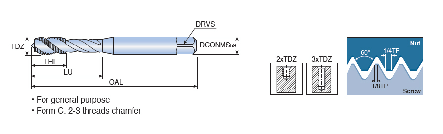 TPH654C M16X2.0